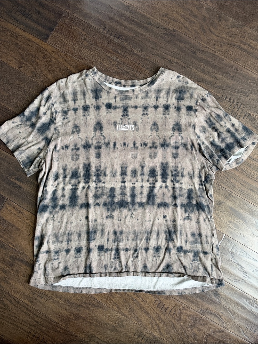 All Saints Tie-Dye Short Sleeve Tee XL